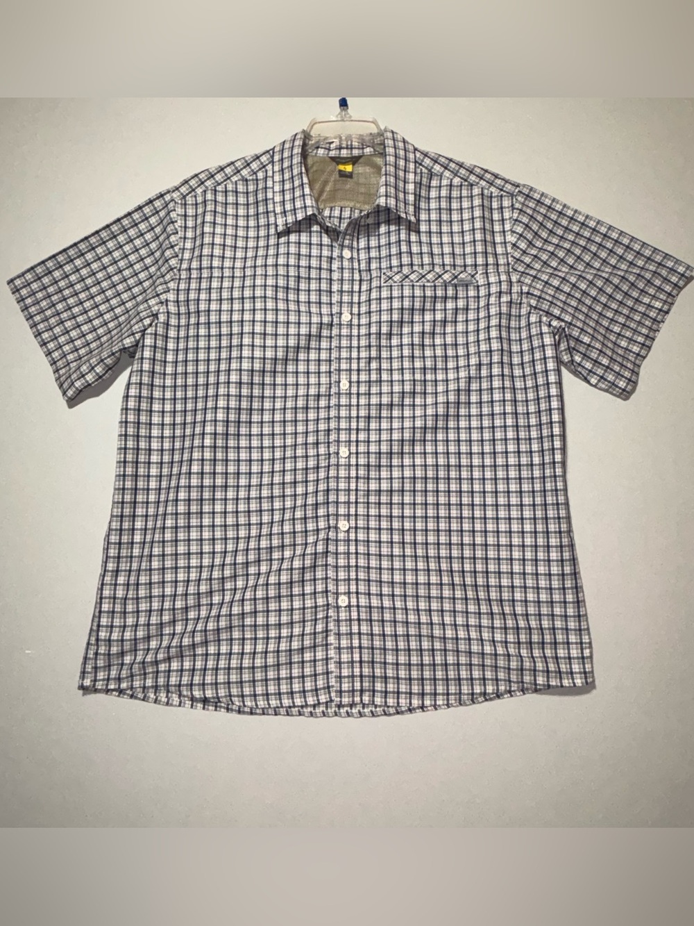 Title 236: Eddie Bauer Plaid Outdoor Hiking Shirt Men’s XL